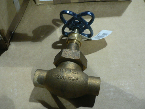 LASCO 3/4 GLOBE VALVE BRASS P/N 836-007 S-235-Y SOLDER