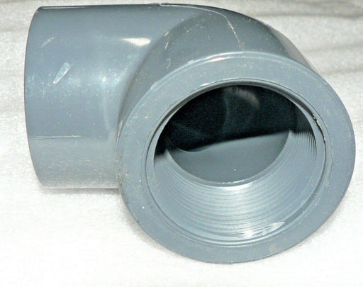 PVC Elbow, 90 °, FNPT x Socket, 1-1 / 2  SCH-80 S017-015 D-2467