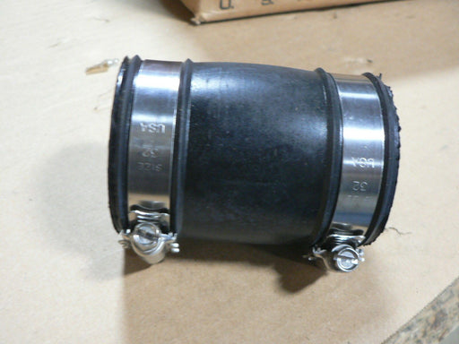 Flexible Fittings for Pipe, Straight, for 1-1/2 Pipe Size, 3-7/16 Long 4511K73