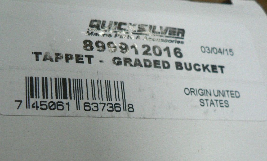 QUICKSILVER TAPPET 899912016