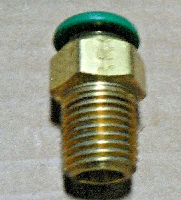 Parker W68PL-6-4 Straight Tube Connector, 3/8 Tube x 1/4 NPT