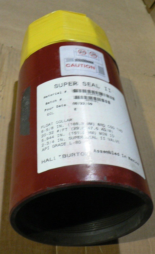 HALLIBURTON SUPER SEAL II 6-5/8 L-80 GRADE FLOAT WELL COLLAR