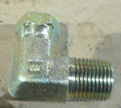 EATON-AEROQUIP PIPE ELBOW 2047-6-8S 3/8 X 1/2 SAE J514 8-6