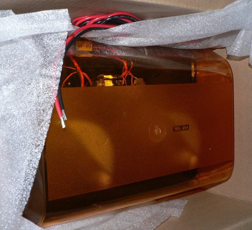 CODE 3 6100HS 55w Rot, Permanent Mount, Amber Lens, 200 Flashes Per Minute