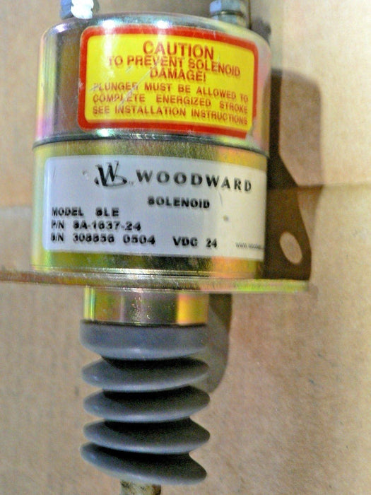 Woodward Solenoid Valve A-1637-24 MODEL 8LE 24V  MEP002A MEP003A ONAN 307-1101