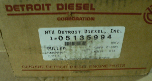 DETROIT DIESEL CRANKSHAFT PULLEY 5135994