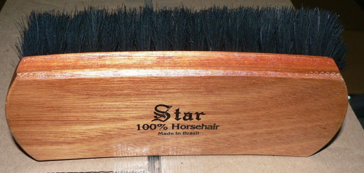 STAR 100% HORSEHAIR SHOE BRUSH  STOVE BRUSH