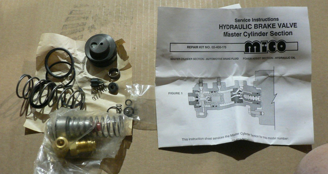 MICO MASTER CYLINDER PARTS KIT 02400175 — GCor Automotive