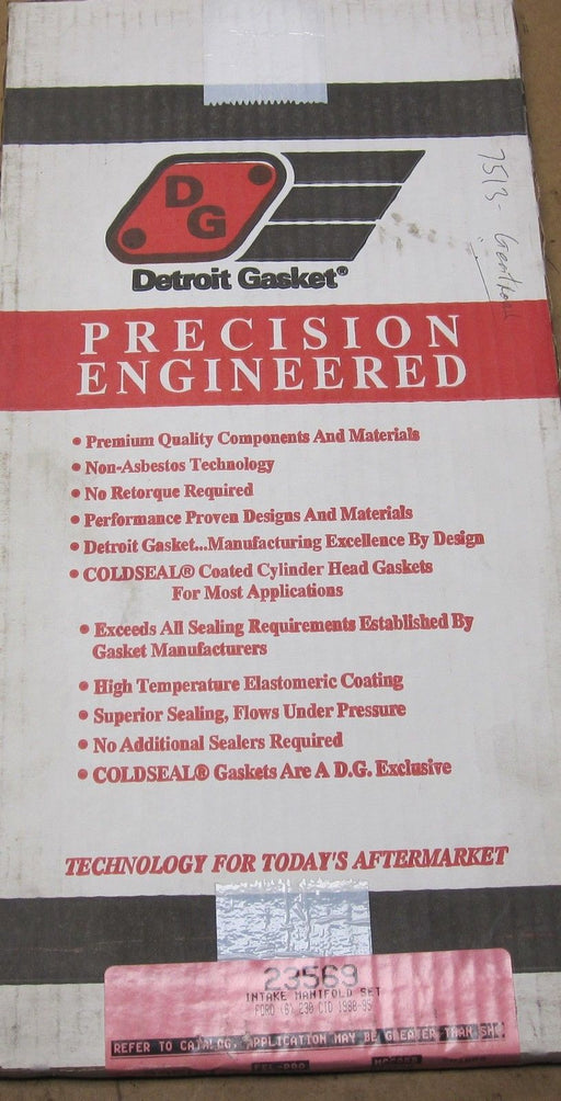 FEL-PRO MS94045 DANA GASKET KIT 23569 1988-95 FORD INTAKE 230 CID