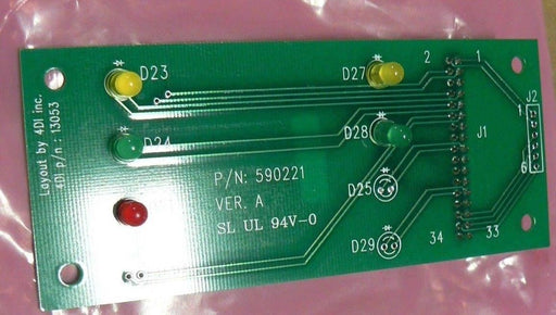 BREN-TRONICS PP-8444A/U CIRCUIT BREAKER CARD 590221-A 590221 13053