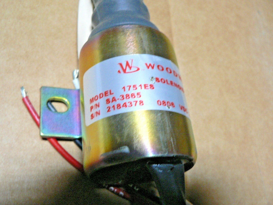 MEP802A MEP803A MEP812A MEP813A WOODWARD SOLENOID 1751ES P/N SA-3865