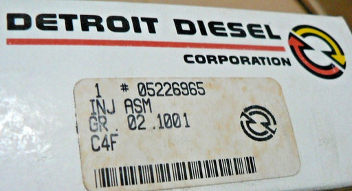 DETROIT DIESEL FUEL INJECTOR 5226965 4T70 INJECTOR