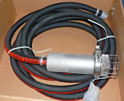 WATER HOSE W/ STRAINER 396 INCHES 1.25 ISD 1.75 OSD 200PSI W/ 1-1/4 KAMLOK