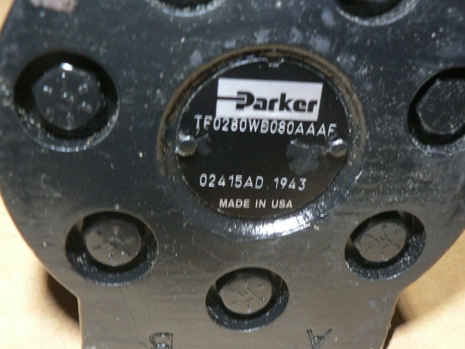 PARKER HANNIFIN HYDRAULIC MOTOR TF0280WB080AAAF MB-18