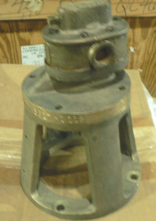 BROWN & SHARPE ROTARY PUMP BRONZ 68001-7W W/ BRACKET 5G27-0008