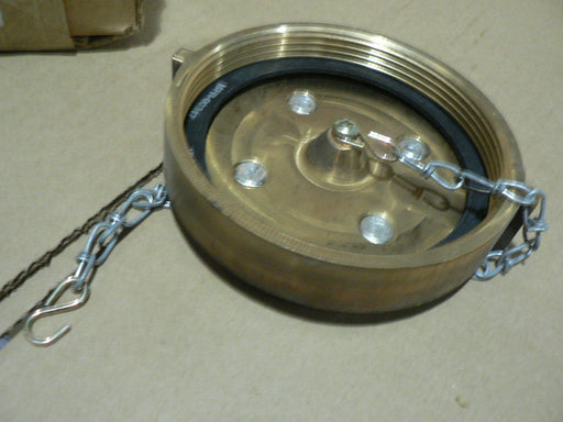 BRASS FUEL TANK CAP OSD 5.25 INSIDE DIAMETER 4.812 ANTI SURGE