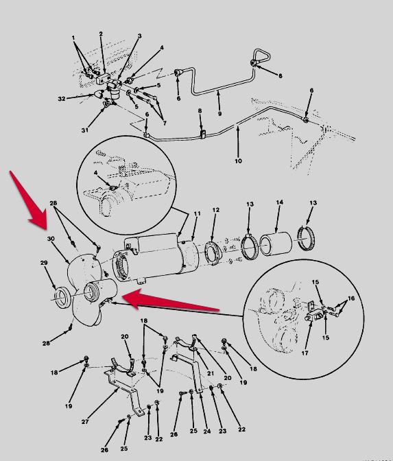 GENUINE GM NEW BLAZER CUCV GM DIVERTER 14074473