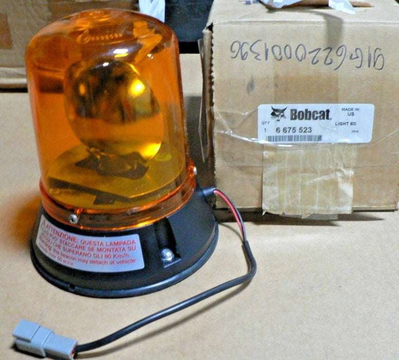 Bobcat Beacon Strobe LED Light Magnetic Skid Steer 853 863 864 873 883 963 Snow