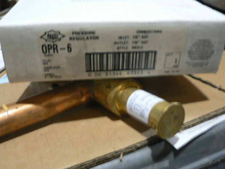 ALCO CONTROLS OPR-6-7/8 OD-0-60-PSIG OPR-6  7/8 IN/OUT
