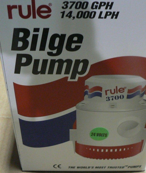 RULE BILGE PUMP 3700-16A 3700 Submersible (24V)