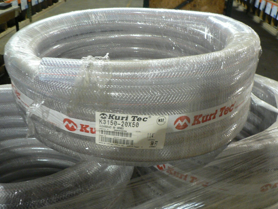 KURI TEC K3150-20X50 1-1/4 X 50' CLEARBRAID RF SERIES