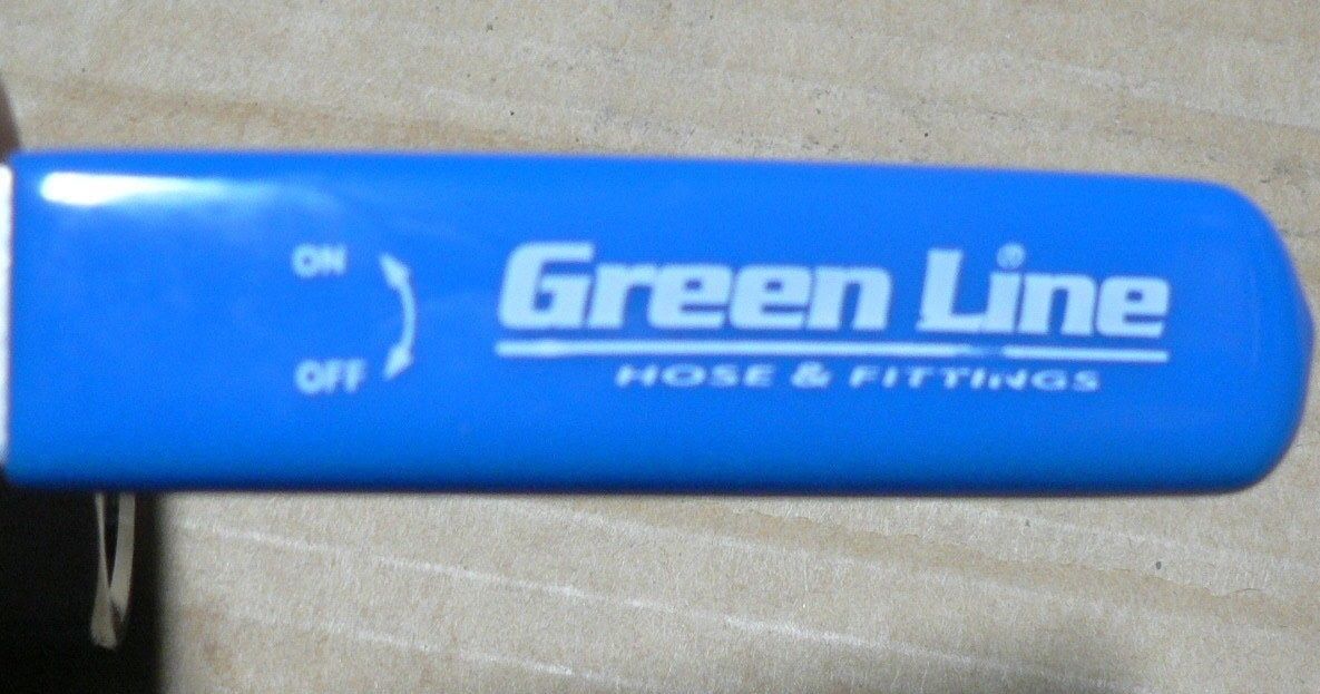 GREENLINE HOSE & FITTINGS V402-075 STAINLESS STEEL FULL PORT BALL VALVE