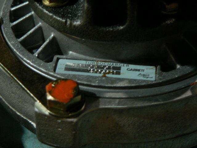 GARRETT TURBO CHARGER ALLIS AGCO TOW TRACTOR 433T