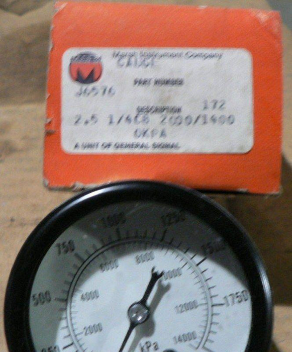 MARSH 0-2000 PSI J6576 GAUGE