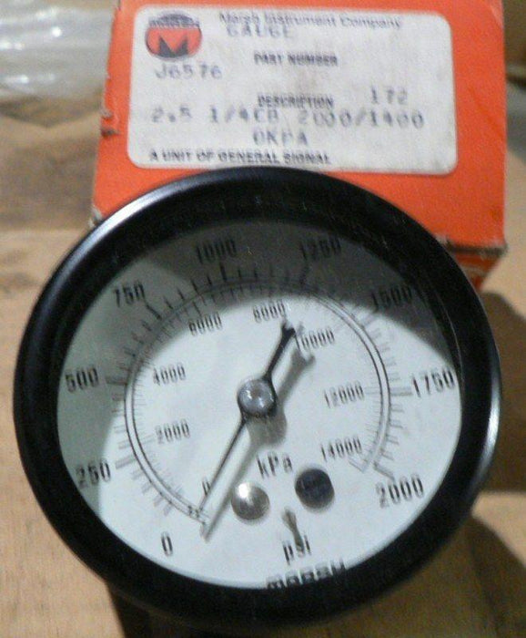 MARSH 0-2000 PSI J6576 GAUGE