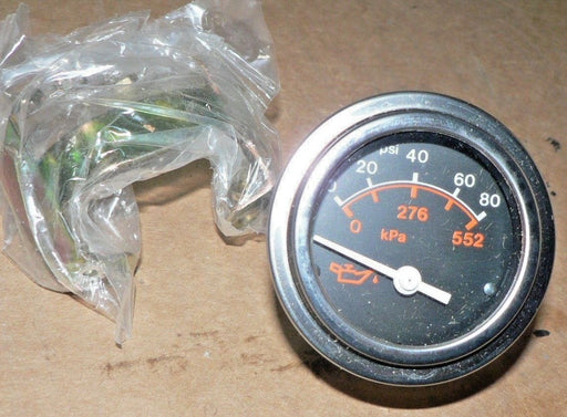 DATCON 06972-03 OIL PRESSURE GAGE model 881 0-80 PSI 12V Volvo 36735