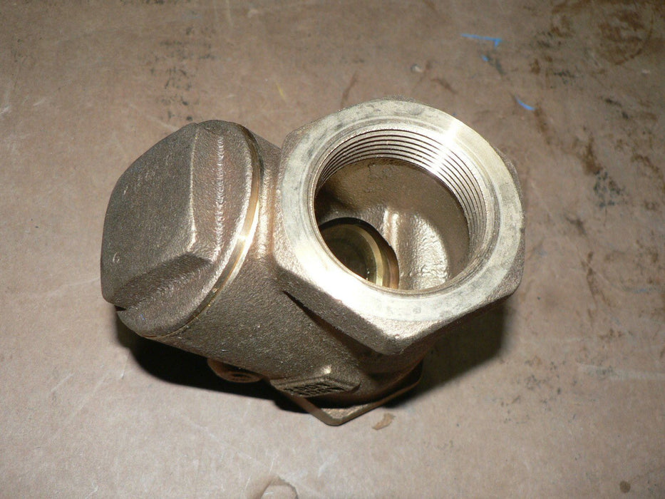 MILWAUKEE BRASS CHECK VALVE  509-002 1-1/2 509Y