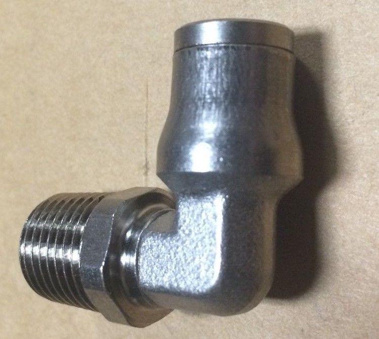 LEGRIS 90 Degree Elbow, Swivel 3609 60 22 12mm Tube  x 3/8 NPT Male