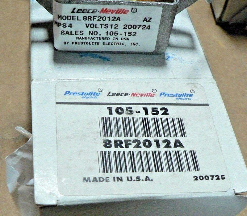 LEECE NEVILLE REGULATOR 105-152 8RF2012A