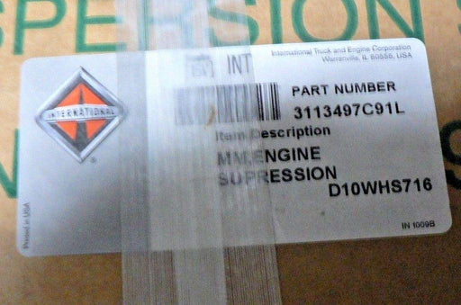 NAVISTAR MRAP SUPRESSION SYSTEM 3113497C91L