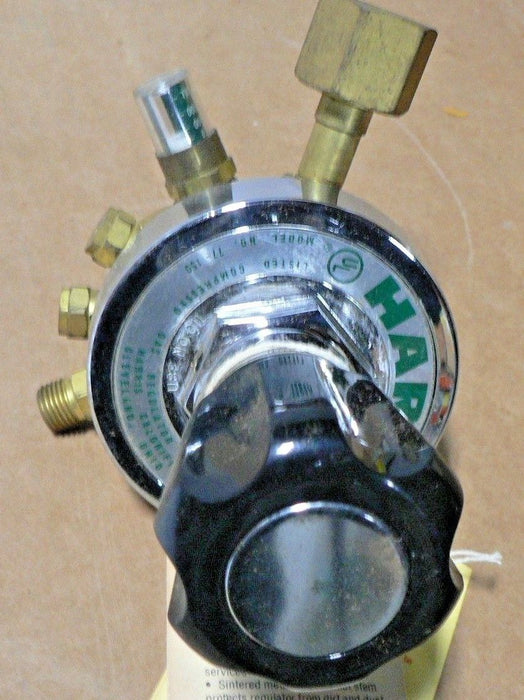 HARRIS EMERSON REGULATOR 9/16-18M RH 150psi O/P Oxygen 77-150 3700150