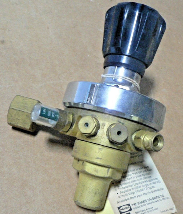 HARRIS EMERSON REGULATOR 9/16-18M RH 150psi O/P Oxygen 77-150 3700150