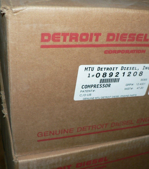 DETROIT DIESEL 8921208 BENDIX 101650 TUFLO 700 8V92