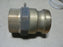 BRASS COUPLING HALF THREADS 2-5/16 INCHES