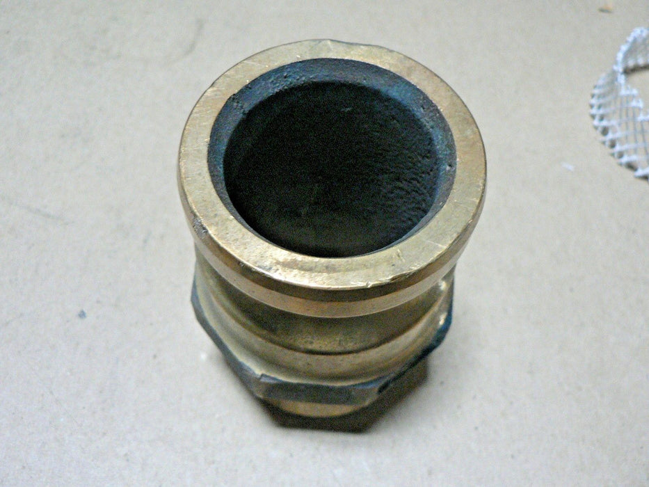 BRASS COUPLING HALF THREADS 2-5/16 INCHES