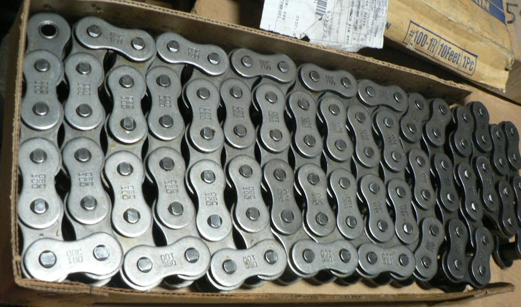 Standard Roller Chain 100-1R X 10FT — G-Cor Automotive