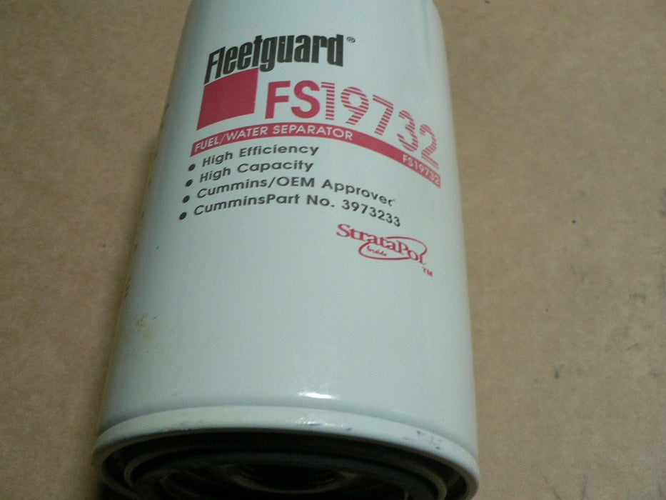 Fleetguard Fuel/Water Separator FS19732 CUMMINS 3973233 — G-Cor