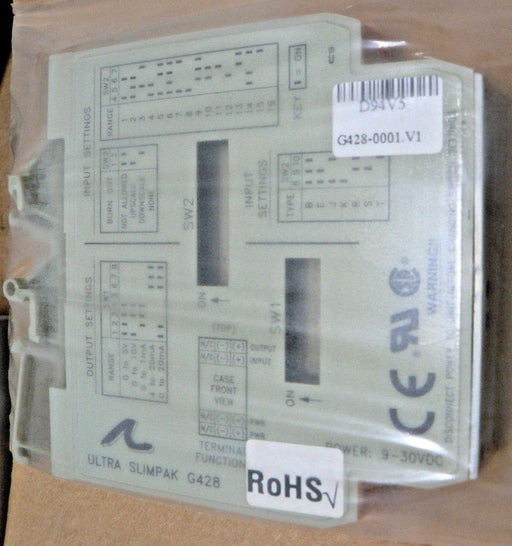 EUROTHERM G428-0001 TEMPERATURE TRANSMITTER ROCKWELL G428-0001