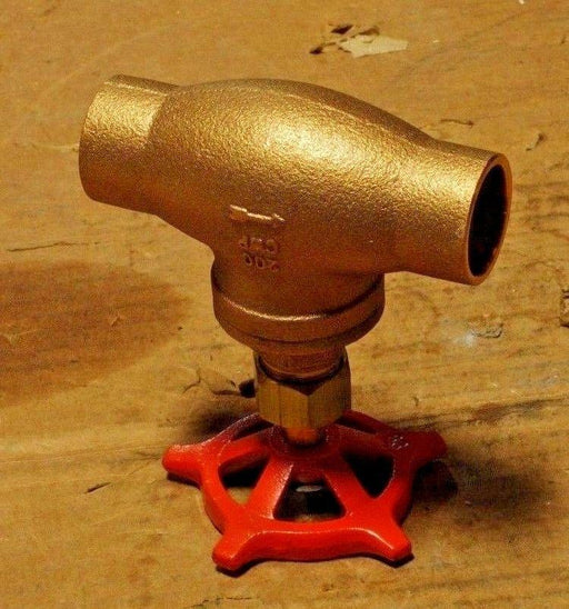 STOCKHAM VALVES  GLOBE VALVE B-14T-1IN G20B SOCKET UNTHREADED COPPER 836