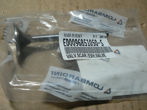 LOMBARDINI 9685.105 EXHAUST VALVE APPLICABLE Engine: LGW 523