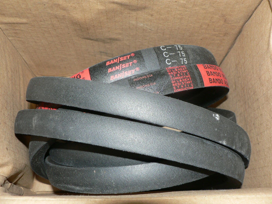 BANDO POWER KING SET OF BELTS C-75-2