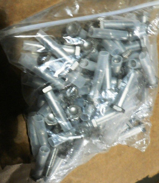 NATIONAL AEROSPACE BAG OF STAINLESS SHEAR BOLTS NAS1954C10 (98 IN BAG)