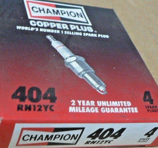 Champion Spark Plugs RN12YC (Lot Of 4)