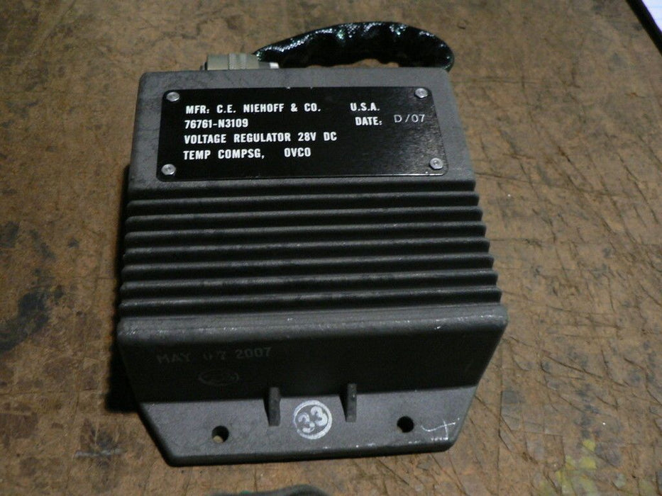 Niehoff regulator 28v 280 amp N1307-1 N3109
