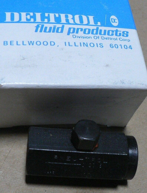 DELTROL C20S CHECK VALVE 5000PSI 345 BAR