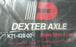 Dexter K71-428-00 - Brake Shoe & Lining Kit - RH (12 X 2 Hydraulic)